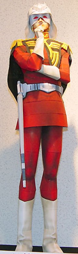 Char Aznable (Paper Craft Kit), Kidou Senshi Gundam, B-Club, Model Kit