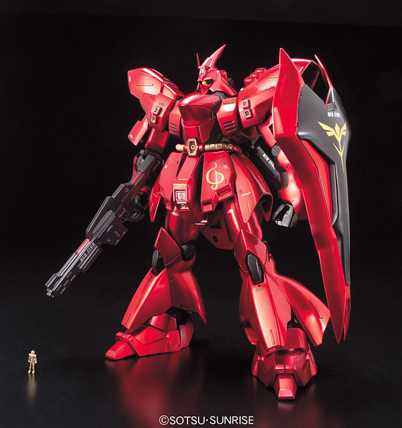 MSN-04 Sazabi (Metallic Coating), Kidou Senshi Gundam: Char's Counterattack, Bandai, Model Kit, 1/100