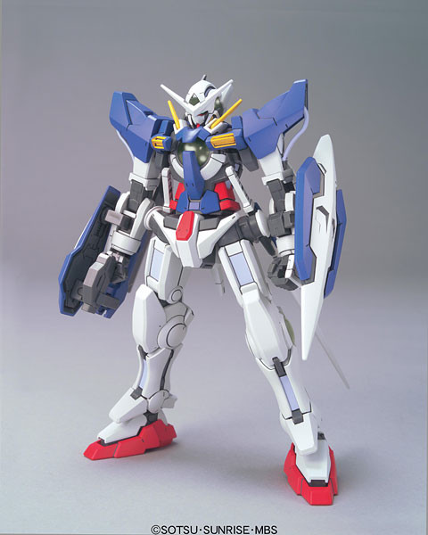 GN-001 Gundam Exia, Kidou Senshi Gundam 00, Bandai, Model Kit, 1/144