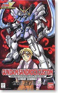 XXXG-01SRC Gundam Sandrock Custom, Shin Kidou Senki Gundam Wing Endless Waltz, Bandai, Model Kit, 1/100