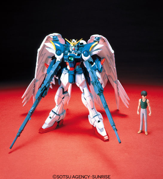 XXXG-00W0 Wing Gundam Zero Custom, Shin Kidou Senki Gundam Wing Endless Waltz, Bandai, Model Kit, 1/100