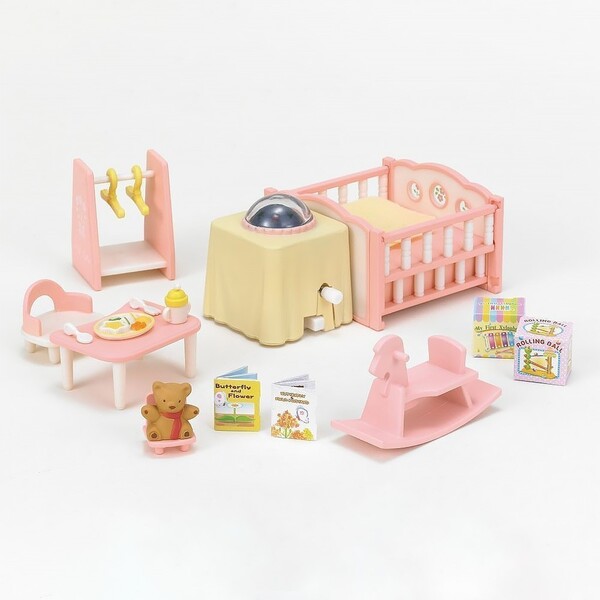 Nightlight Nursery Set, Sylvanian Families, Epoch, Accessories