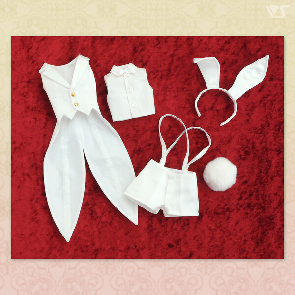 White Bunny Set, Volks, Accessories, 4518992440651