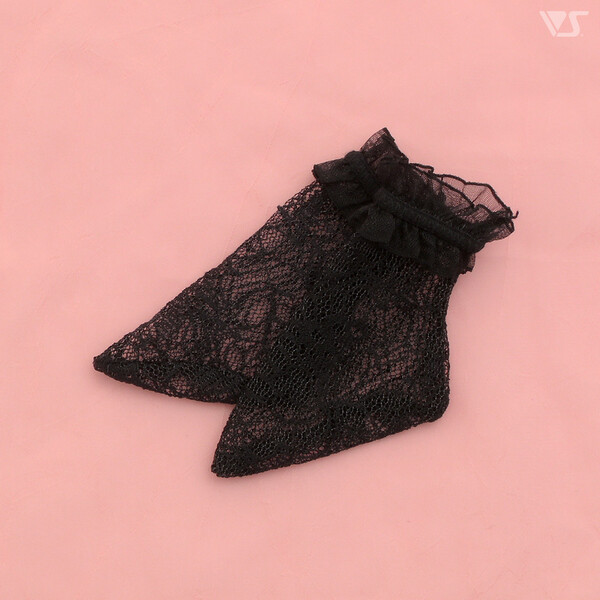 SD Lace Short Socks (Black/Frilled), Volks, Accessories