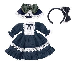 Rosetta Dress Set (Navy), Azone, Accessories, 1/12, 4573199927206
