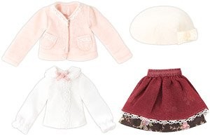 Romantic Girly! Dress Up Mood Set (Pastel Pink x Strawberry Red), Azone, Accessories, 1/12, 4573199927787