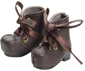 Lil' Fairy -Ribbon Boots- (Dark Brown), Azone, Accessories, 1/12, 4573199926650