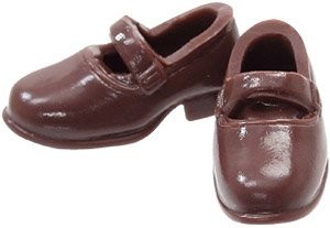 Soft Vinyl Strappy Shoes (Brown), Azone, Accessories, 1/12, 4573199923086