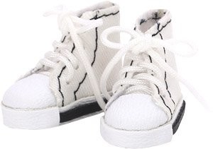 High Cut Sneaker (White), Azone, Accessories, 1/12, 4573199839936