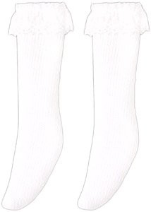 Lace Knit Socks (White), Azone, Accessories, 1/12, 4573199921303