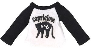 Nyanko Lagran T-shirt (Black x White), Azone, Accessories, 1/12, 4573199920030