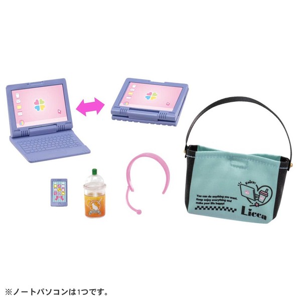Itsudemo Remote Personal Computer + Smartphone Set, Licca-chan, Takara Tomy, Accessories, 4904810192947