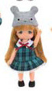 Kuma-chan Check Dress, Licca-chan, Takara Tomy, Accessories, 4904810482710