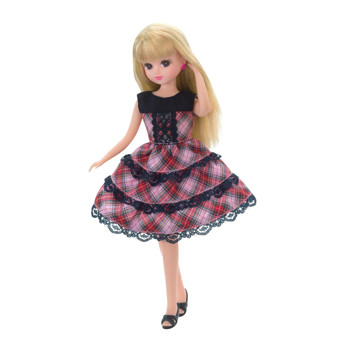 Pink Check, Licca-chan, Takara Tomy, Accessories, 4904810484981