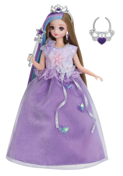 Kirachange Dress Set Purple Flower Princess, Licca-chan, Takara Tomy, Accessories, 4904810885313