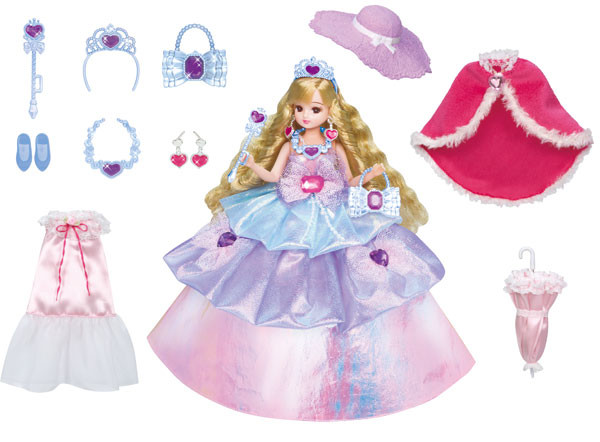Princess Dress Set Deluxe, Licca-chan, Takara Tomy, Accessories, 4904810974666
