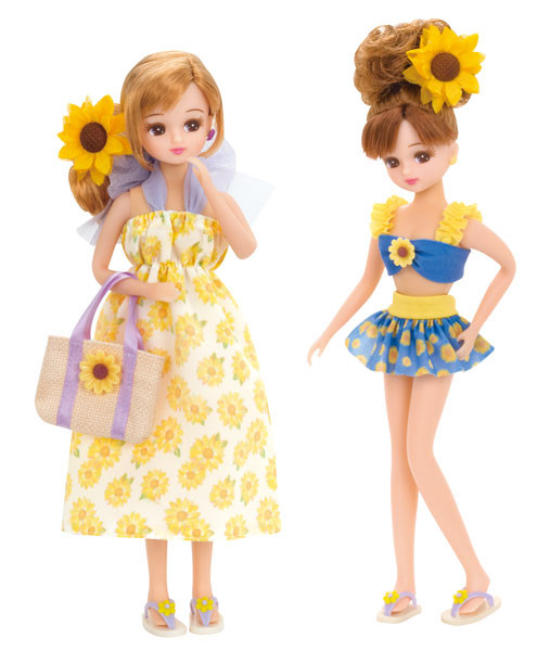 Mizugi & Resort One Piece Set, Licca-chan, Takara Tomy, Accessories, 4904810895206