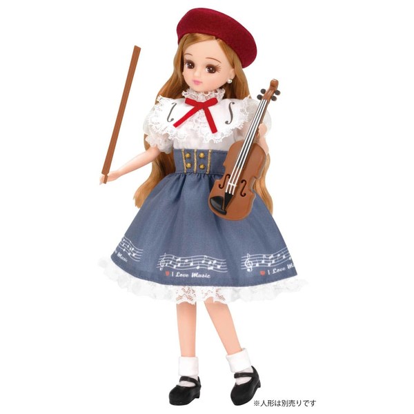 Violin Lesson, Licca-chan, Takara Tomy, Accessories, 4904810141402