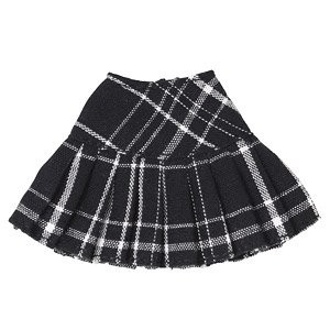 Check Pleated Skirt (Black Check), Azone, Accessories, 1/12, 4573199920528