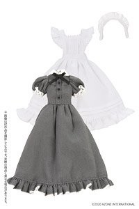 Classical Long Maid Outfit (Short Sleeve) Set (Gray), Azone, Accessories, 1/12, 4573199838847