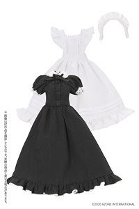 Classical Long Maid Outfit (Short Sleeve) Set (Black), Azone, Accessories, 1/12, 4573199838830