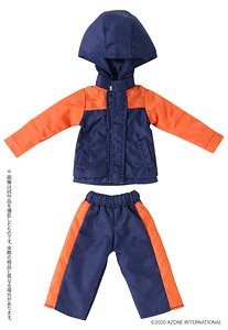 Mountain Parker & Short Pants Set (Navy x Orange), Azone, Accessories, 1/12, 4573199837437