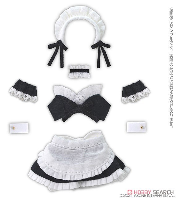 Sexy Maid Set (Black), Azone, Accessories, 1/12, 4573199921747