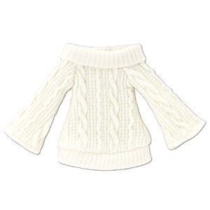 Off Shoulder Knit One-piece Dress (Off White), Azone, Accessories, 1/12, 4573199835587
