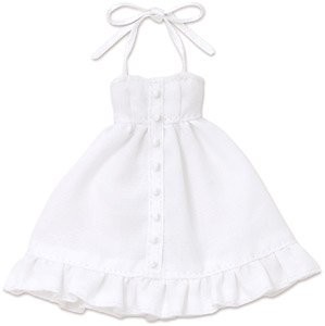 Halter Neck Summer Dress (White), Azone, Accessories, 1/12, 4573199924519