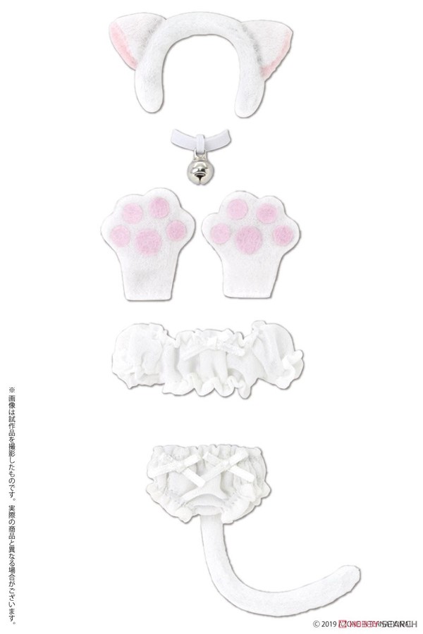 Fuwakushu Nyanko Set (White), Azone, Accessories, 1/12, 4573199835563