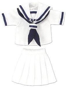 Short-sleeved Sailor Suit Set II (White x Navy), Azone, Accessories, 1/12, 4573199833804