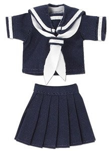 Short-sleeved Sailor Suit Set II (Navy x White), Azone, Accessories, 1/12, 4573199833798