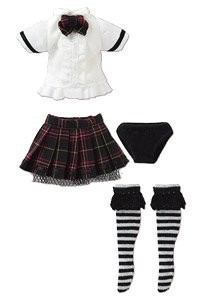 Luluna Dress Set (White x Check), Azone, Accessories, 1/12, 4573199832463