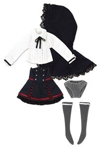 Kateryna Dress Set (White x Navy), Azone, Accessories, 1/12, 4573199832395