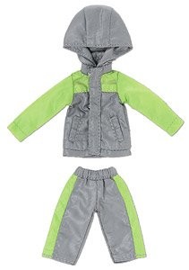 Mountain Parker & Short Pants Set (Gray X Lime), Azone, Accessories, 1/12, 4573199831121