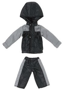 Mountain Parker & Short Pants Set (Black x Gray), Azone, Accessories, 1/12, 4573199831107