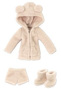 Kumakuma Room Wear Set (Beige), Azone, Accessories, 1/12, 4573199830261