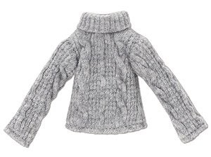 Fisherman's High Neck Sweater (Gray), Azone, Accessories, 1/12, 4560120209555