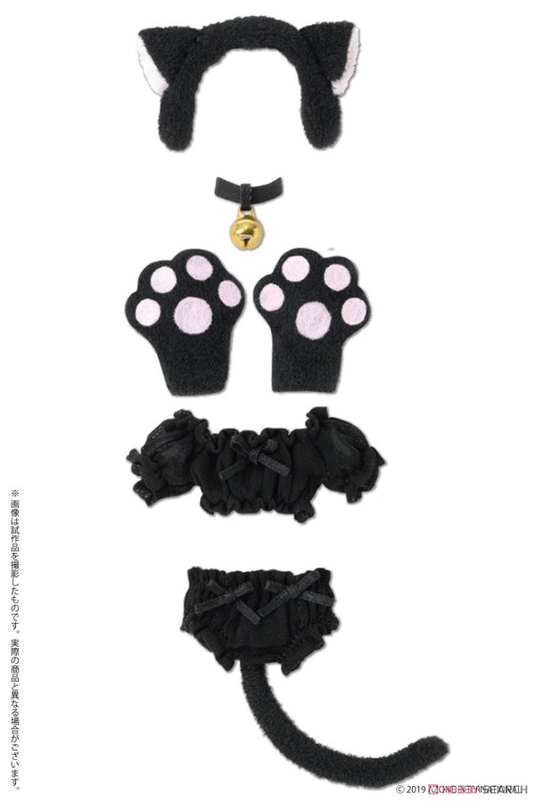 Fuwakushu Nyanko Set (Black), Azone, Accessories, 1/12, 4573199835556