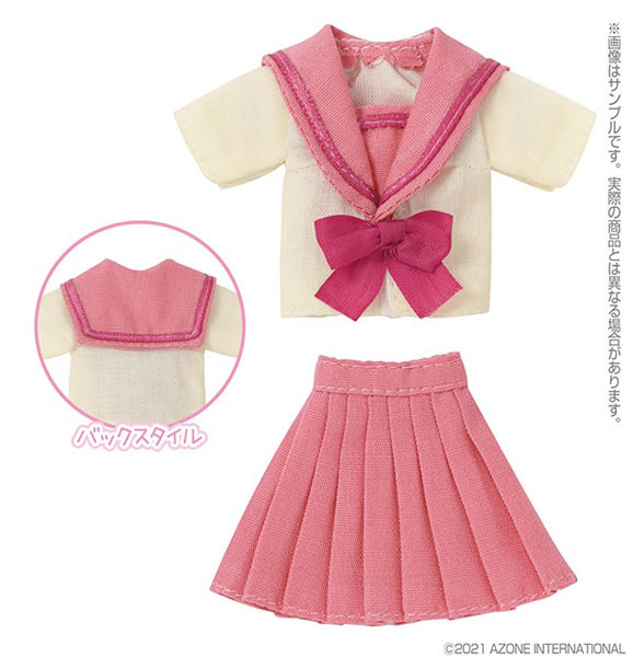 Cheerful Sailor Outfit Set (Light Yellow x Pink), Azone, Accessories, 1/12, 4573199923390