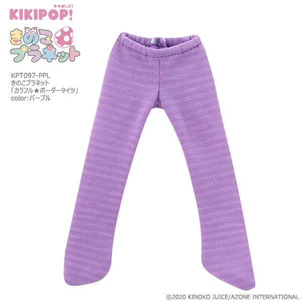 Colorful ★ Border Tights (Purple), Azone, Accessories, 4573199838618