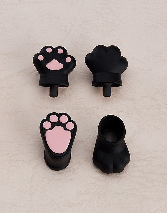 Nendoroid Doll: Animal Hand Parts Set [4580590123267] (Black), Good Smile Company, Accessories, 4580590123267