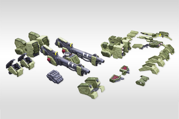 Panzer Unit For Liger Zero (Marking Plus), Zoids, Kotobukiya, Accessories, 1/72, 4934054026890