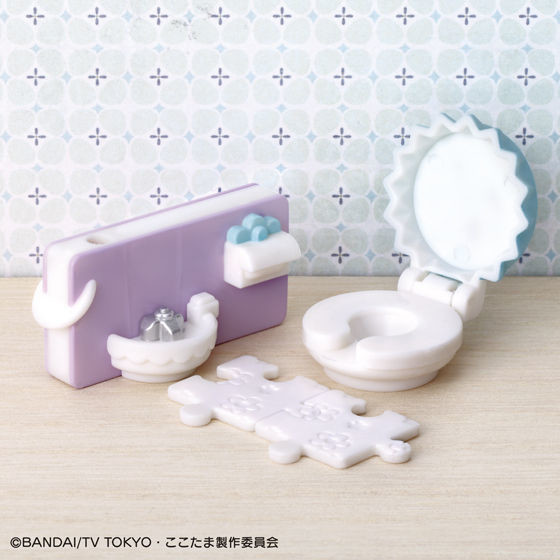 Toilet Set, Kami-sama Minarai: Himitsu No Cocotama, Bandai, Accessories, 4549660011118