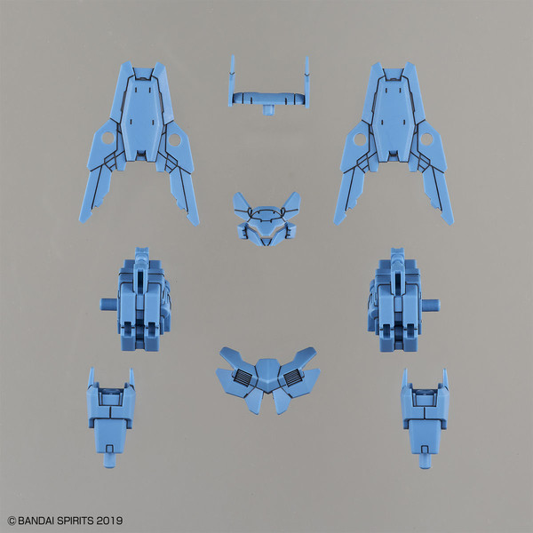 Option Armor For Commander (Cielnova Exclusive/Blue Gray), 30 Minutes Missions, Bandai Spirits, Accessories, 1/144, 4573102607614