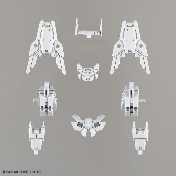 Option Armor For Commander (Cielnova Exclusive/White), 30 Minutes Missions, Bandai Spirits, Accessories, 1/144, 4573102609359