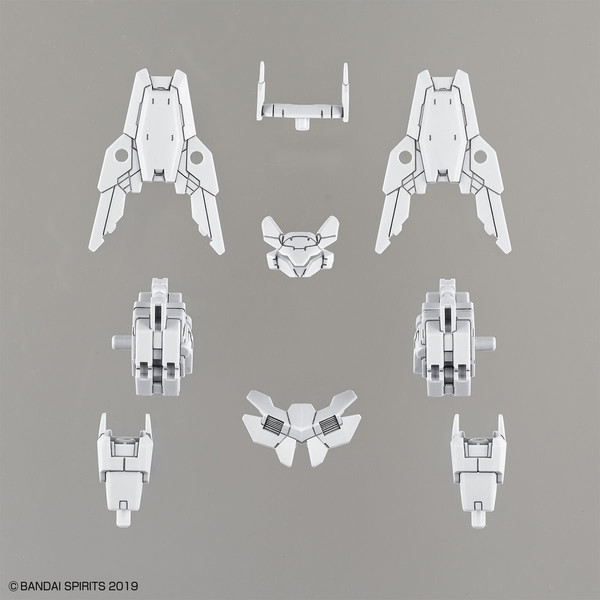 Option Armor For Commander (Cielnova Exclusive/White), Bandai Spirits, Accessories, 1/144, 4573102609359