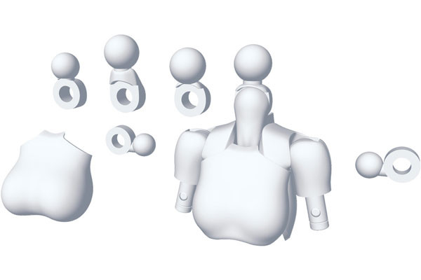 Tops Set (White), Kotobukiya, Accessories, 1/1, 4934054029426