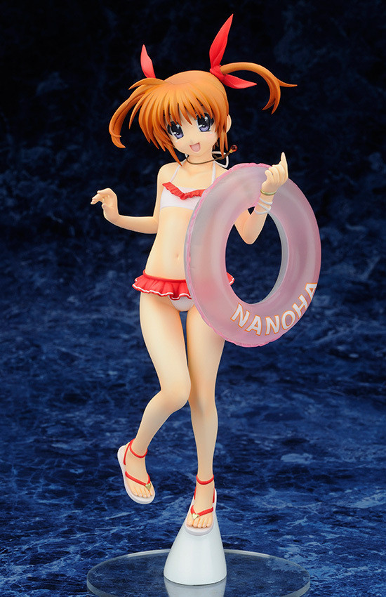 Takamachi Nanoha (Swimsuit), Mahou Shoujo Lyrical Nanoha The Movie 1st, Alter, Pre-Painted, 1/7, 4560228203363