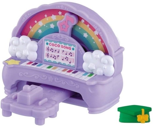 Niji No Piano & Kokuban Set, Kira Kira Happy Hirake! Cocotama, Bandai, Accessories, 4549660302902